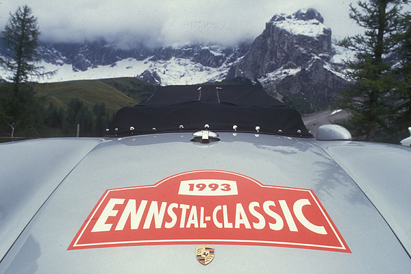 Impressionen Ennstal Classic 1993 - warten auf besseres Wetter