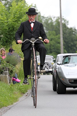 Impressionen OiO 2011 - auch Fahrräder von früher waren dabei