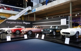 Impressionen - Pegaso-Sonderschau in der Autoworld Brüssel (2018/2019)