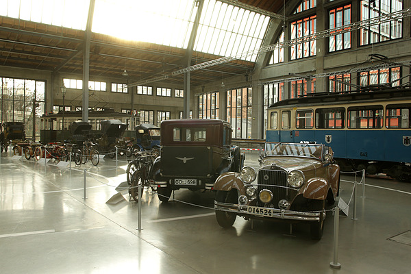 Image: Impressions from the transport center of the Deutsches Museum in Munich