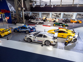 Impressionen der Ausstellung "In the Spotlight: Circuit de Spa-Francorchamps – 100 Years" in der Autoworld in Brüssel (2019)