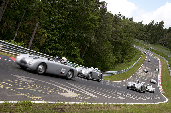 Image: Impressions of the pre-war legends at the 2012 ADAC Eifelrennen
