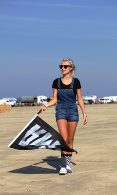 Impressionen des Römö Motorfestival 2016 - Die Starterin