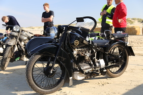 Impressionen des Römö Motorfestival 2016 - Nimbus mit Beiwagen