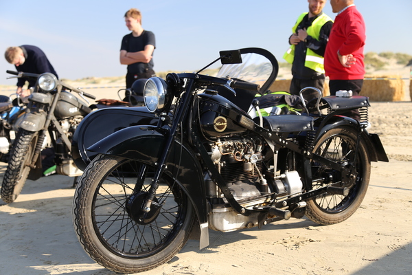Bild: Impressionen des Römö Motorfestival 2016 - Nimbus mit Beiwagen