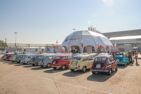Impressionen vom 60 Jahre Seat 600 Jubiläum am Spirit of Montjuïc 2017 (Catalunya Classic Revival)