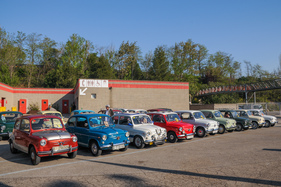 Impressionen vom 60 Jahre Seat 600 Jubiläum am Spirit of Montjuïc 2017 (Catalunya Classic Revival)