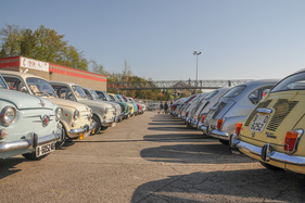 Impressionen vom 60 Jahre Seat 600 Jubiläum am Spirit of Montjuïc 2017 (Catalunya Classic Revival)