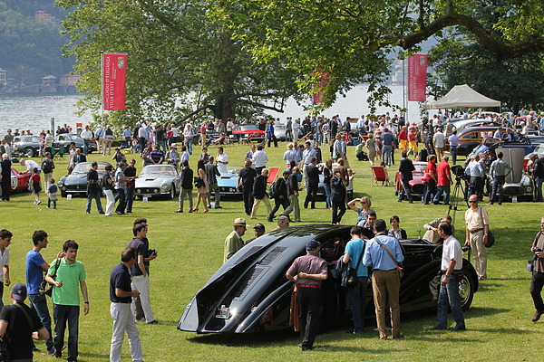 Impressionen vom Concorso d'Eleganza Villa d'Este 2012 - 6'000 Zuschauer lassen sich die schönen Autos bei der Villa d'Erba nicht entgehen