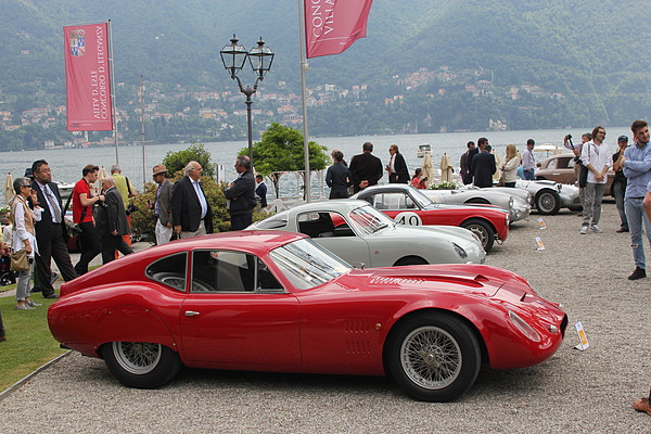 Impressionen vom Concorso d'Eleganza Villa d'Este 2012 - Little Jewels, also Kleine Juwelen nannte sich die Klasse, in der OSCA, Abarth, Moretti und Porsche unter sich waren