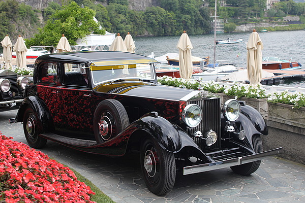 Impressionen vom Concorso d'Eleganza Villa d'Este 2012 - Rolls Royce Phantom von Veranstalter BMW
