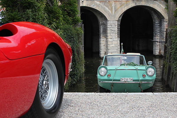 Impressionen vom Concorso d'Eleganza Villa d'Este 2012 - auch auf dem Wasserweg kann man zum Villa d'Este Concorso kommen