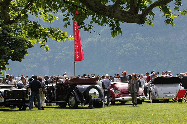Impressionen vom Concorso d'Eleganza Villa d'Este 2012 - wenig Autos, viele Zuschauer