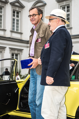 Impressionen vom Concours d'Elégance Schloss Bensberg Classics 2013 - In der Wertungskategorie Special Nine Elevens 50 Years of Porsche 911 ging der Preis an Dr. Ottmar Gast für seinen Porsche 911_S 2.5