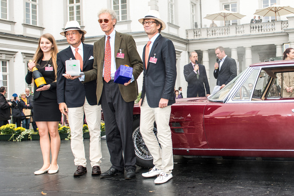 Impressionen vom Concours d'Elégance Schloss Bensberg Classics 2013 - Sieger der Wertungskategorie "The Glorious Period–100 Years of Pietro Frua" gewann der Maserati 5000 GT Frua