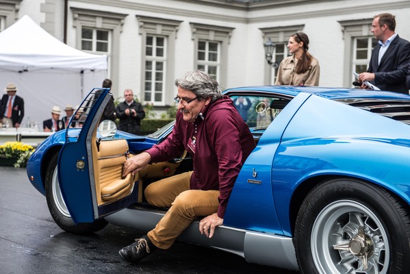 Impressionen vom Concours d'Elégance Schloss Bensberg Classics 2013 - Sieger in der Wertungskategorie Sports Cars Made in Sant’Agata – 50 Years of Lamborghini - Lamborghini SV von 1973