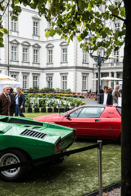 Impressionen vom Concours d'Elégance Schloss Bensberg Classics 2013 - eine Kategorie wurde den 50 Jahren Sant' Agata gewidmet und natürlich ausschliesslich mit Lamborghini-Sportwagen besetzt