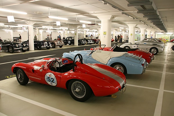 Impressionen vom GP Suisse 2009 - Blick in die Tiefgarage