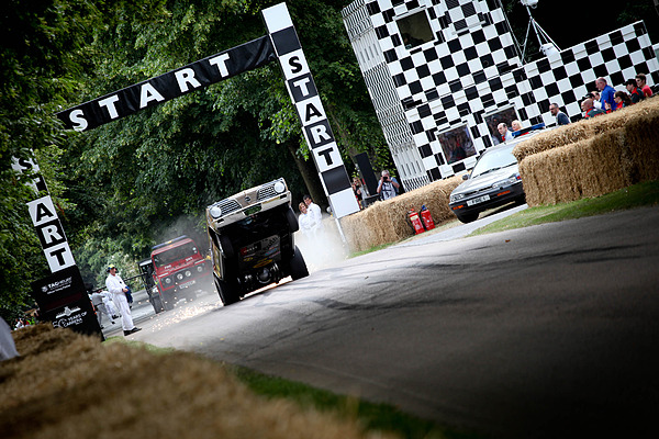 Impressionen vom Goodwood Festival of Speed 2013 - Dragster mit Leistungsüberschuss