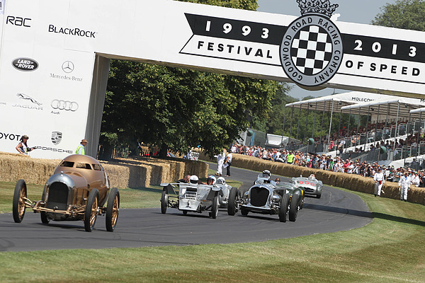 Impressionen vom Goodwood Festival of Speed 2013 - Talfahrt