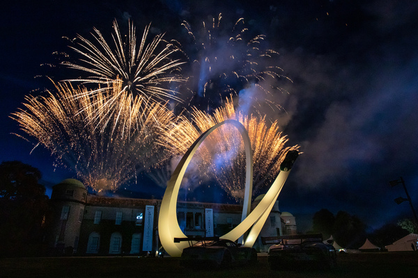 Impressionen vom Goodwood Festival of Speed 2019 - Feuerwerk