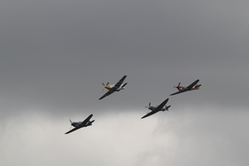 Impressions from the Goodwood Revival 2013 - Airplane squadron