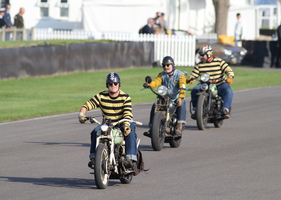 Impressions from the Goodwood Revival 2013 - the rockers of yesteryear
