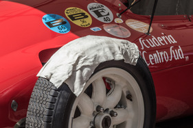 Impressionen vom Grand Prix Historique de Monaco 2014 - auch Reifenheizdecken gehören nicht zur Standardausrüstung des historischen Rennstalls