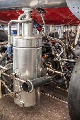 Impressionen vom Grand Prix Historique de Monaco 2014 - im reinen Rennbetrieb war früher wohl kein Ausgleichsgefäss nötig