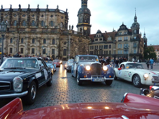 Impressionen vom Grandprix Rudolf Caracciola 2013 - Blick aus dem Alfa Romeo Touring Spider