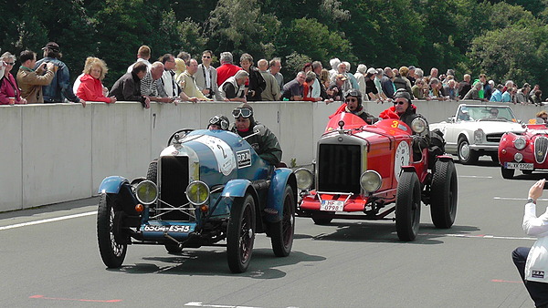 Impressionen vom Grandprix Rudolf Caracciola 2013 - Rallye Cycle Car vor dem Vorkriegs-Fiat