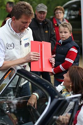 Impressionen vom Grandprix Rudolf Caracciola 2013 - bei der Siegerehrung