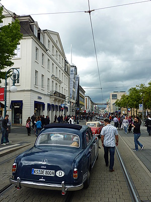 Impressionen vom Grandprix Rudolf Caracciola 2013 - die Königsalle Kassel