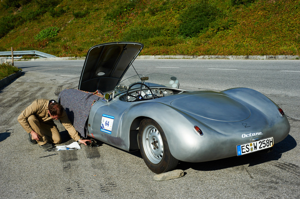 Bild Impressionen vom Grossglockner Grand Prix 2013 - der Schaden kann nicht ambulant repariert werden