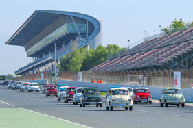 Impressionen vom Korso Seat 600 - Spirit of Montjuïc 2017 (Catalunya Classic Revival)