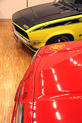 Impressionen vom OTM Fribourg 2013 - Zwei Generationen Opel Manta beim Mantaclub Innerschweiz