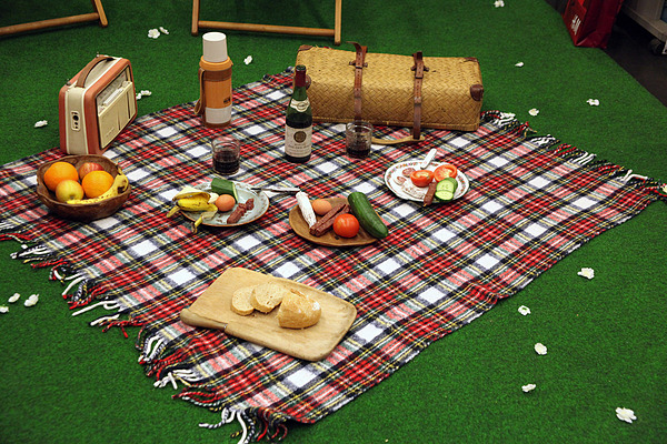 Impressionen vom OTM Fribourg 2013 - es ist angerichtet, das Topolino-Picknick