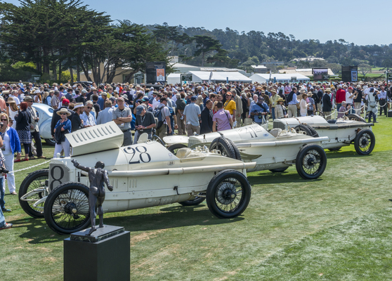 Impressionen vom Pebble Beach Concours d'Elégance 2014 - Erinnerungen an den GP France von 1914