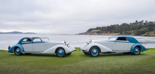 Impressionen vom Pebble Beach Concours d'Elégance 2014 - Hispano-Suiza-Eleganz