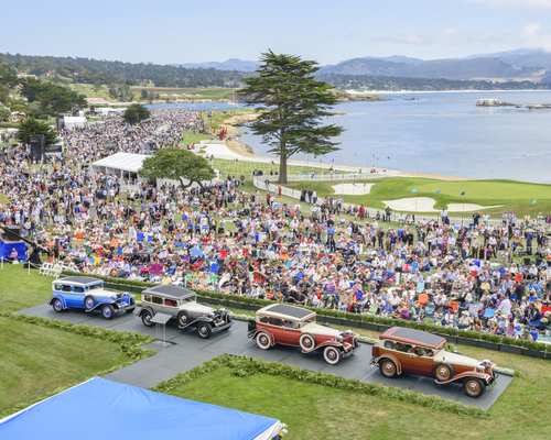 Bild Impressionen vom Pebble Beach Concours d'Elégance 2014 - Imposante Vorkriegslimousinen
