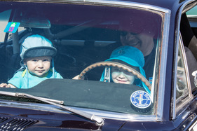 Impressions of the Solitude Revival 2013 - Enjoying dad's car