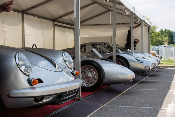 Impressionen vom Solitude Revival 2013 - das Porsche-Museum hat ein paar Schätze zur Solitude gebracht