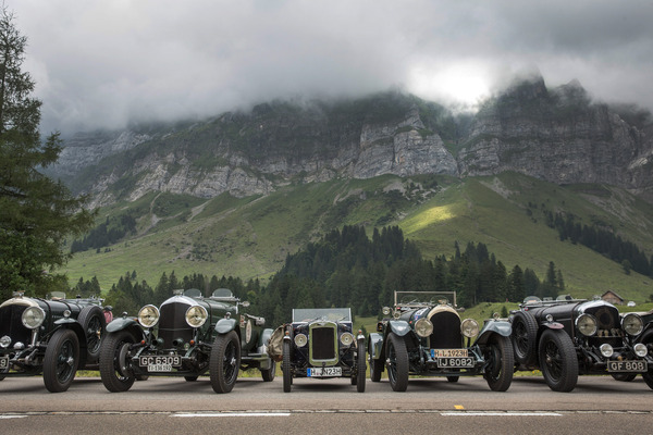 Impressionen vom Treffen des W.-O.-Bentley-Freundeskreis' in Appenzell