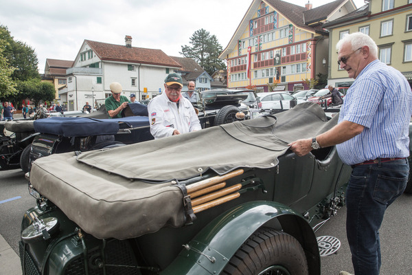 Impressionen vom Treffen des W.-O.-Bentley-Freundeskreis' in Appenzell