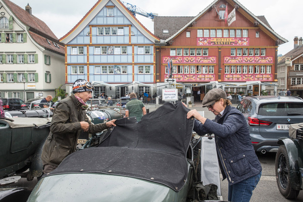 Impressionen vom Treffen des W.-O.-Bentley-Freundeskreis' in Appenzell