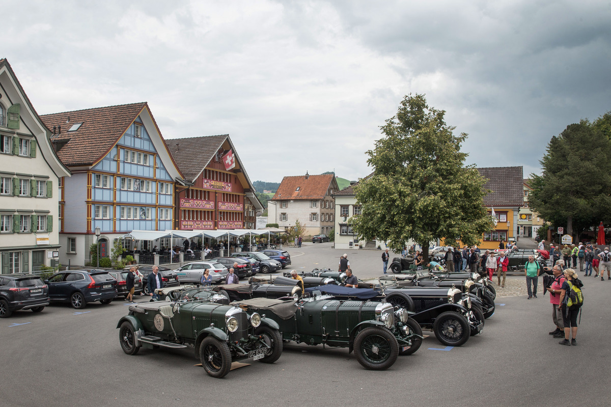 Impressionen vom Treffen des W.-O.-Bentley-Freundeskreis' in Appenzell