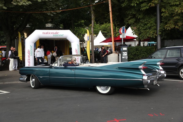Bild: Impressionen vom Zurich Classic Car Award 2013 - der eine oder andere Klassiker stellte sich noch dazu