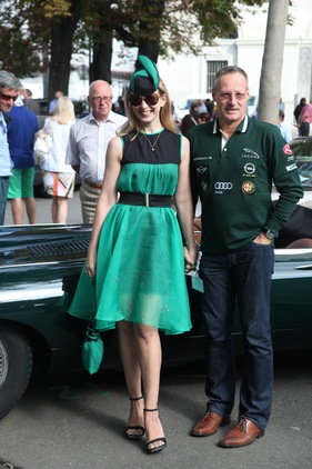 Impressionen vom Zurich Classic Car Award 2013 - im passenden Outfit zum Jaguar E Type Impressionen vom Zurich Classic Car Award 2013 - im passenden Outfit zum Jaguar E Type