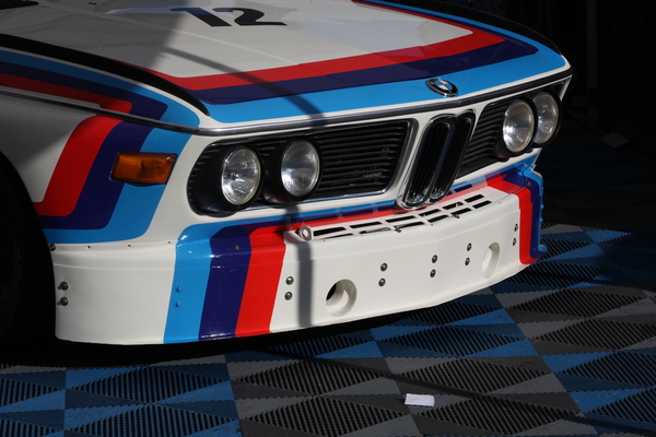 Impressionen von den BMW-Demonstrationsläufen - BMW 3.0 CSL (1972) - in der Ausstellung - am AvD Oldtimer Grand Prix 2013