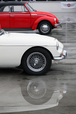 Impressionen von den Dolder Classics im September 2013 - verschiedene Cabriolet-Philosophien